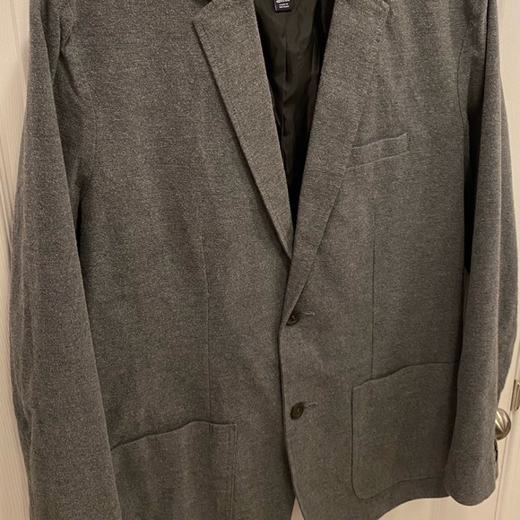 Gap Mens Light Grey Blazer Suit Jacket - Size L - Picture 2 of 11